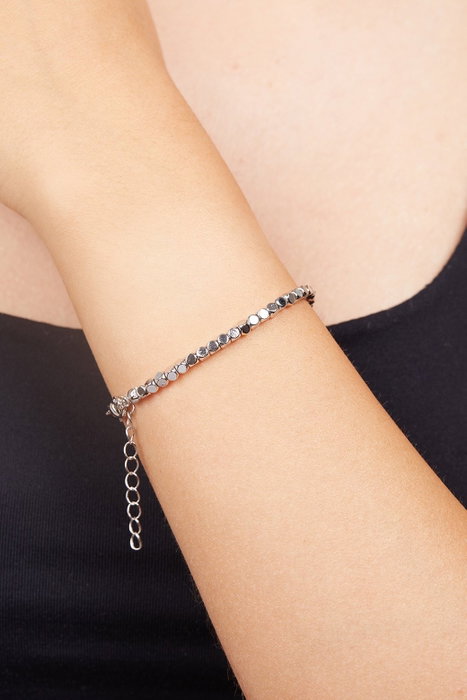 Heliophilia Silver Pulsera de Metal Plata con Revestimiento de Laca Heliophilia Silver Pulsera de Metal Plata con Revestimiento de Laca